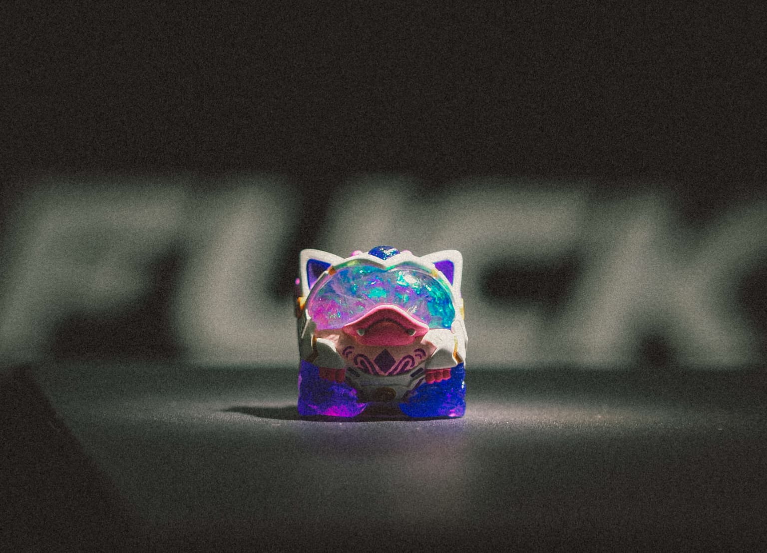 Artisan keycaps – finished piece